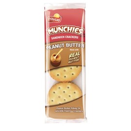 Munchies Peanut Butter on Toast Crackers, 1.42 Ounce (Pack of 24)