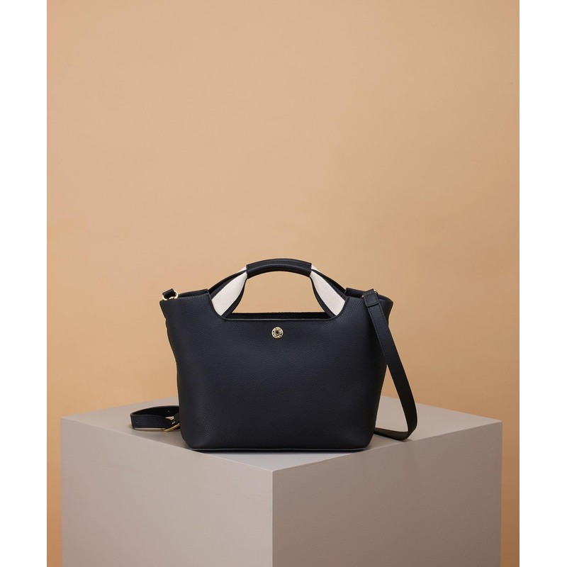 TREASURE TOPKAPI Soft Shrink Tape Handle Mini Tote Bag with
