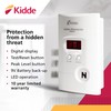 Kidde Carbon Monoxide Detector, Plug In Wall with 9-Volt Battery