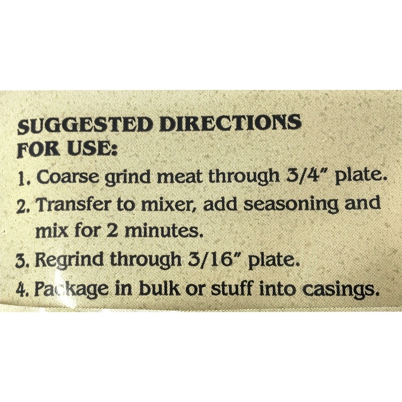 A.C. Legg's - Hot Italian Sausage Seasoning, 2 Packs -