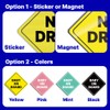 GEEKBEAR Baby on Board Car Sign - Sticker or Magnet