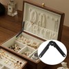 Savagrow 4pcs 180 Degree Rotatable Support Hinges Black 9" Folding