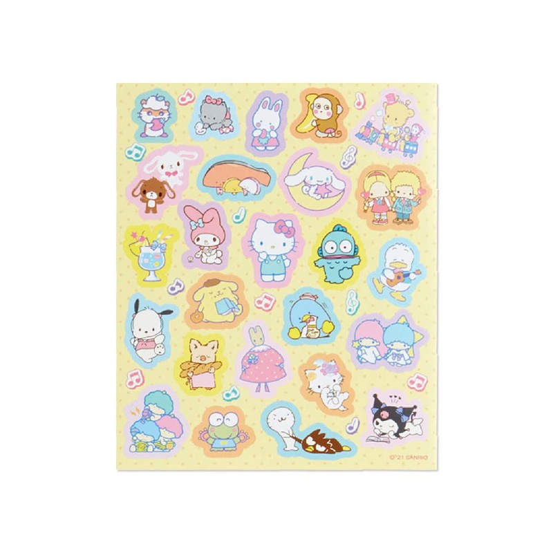 Sanrio 078255 Sanrio Characters Volume Sticker Set