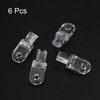 Uxcell 6Pcs Hardware Tilt Wand Tip Repair - Transparent Vertical
