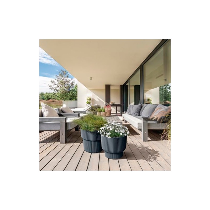 Prosperplast Milly Marsala Flower Pot