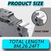 Acmerota 2Pcs TZe-335 Label Tape Replace for Brother TZe-335 12mm