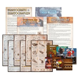 Pegasus Spiele 51314G The Cartographer & The Cartographer: Far Expeditions (Expansion)