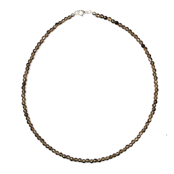 schoener-mineralienschmuck / Edelsteinschmuck Smoky Quartz Jewellery (Necklace) Smoky Quartz Necklace