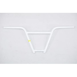 Professional R4 BMX Tall 4 Piece 4130 Chromoly Handlebar 9.5" Rise (White)