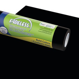 Fadeless Bulletin Board Paper, Fade-Resistant Paper for Classroom Decor, 24” x 60’, Black, 1 Roll