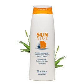 Aloe Excellence - After Sun with Aloe Vera | Moisturising and Soothing Lotion | Gentle and Refreshing | Soothes, Nourishes, Protects and Regenerates the Skin | Face and Body | 400 ml