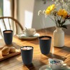 BUSOKIP 6 Pack Wheat Straw Cups 12 oz, Plastic Cups