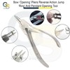 BOW 'OPENING' PLIERS REVERSE ACTION JUMP 'RING' AND PENDANT OPENING