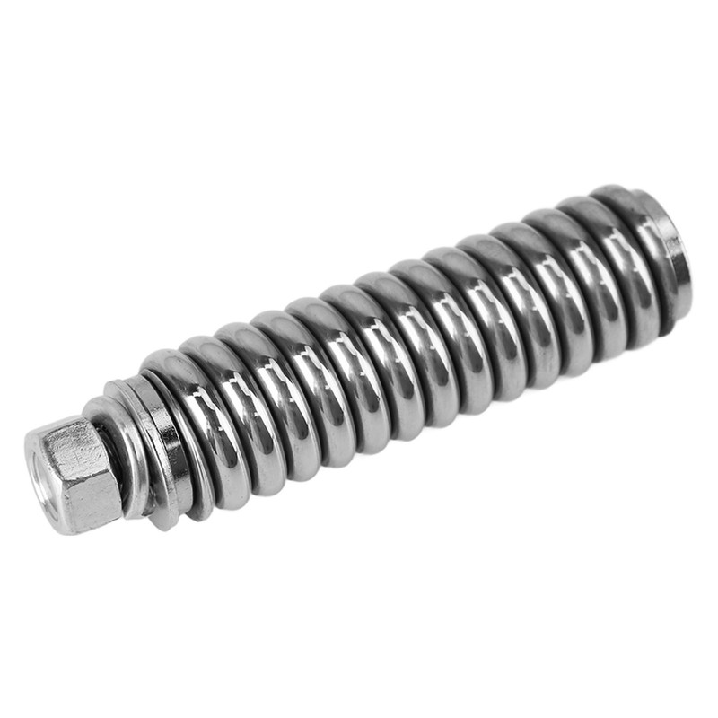Antenna Spring Mount Silver Shockproof Protective Signal Reception Improvement Flexibility