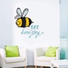 Bee Amazing Bees Sunflower Honey Cute Quote Cartoon Decors Wall