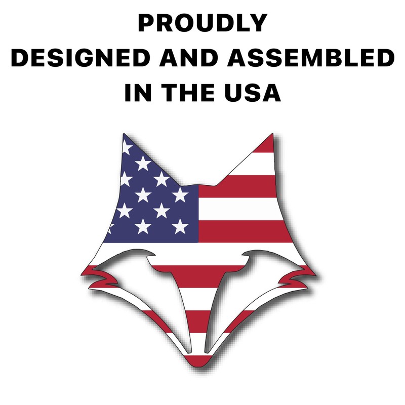 Desert Fox Golf Phone Caddy – American Flag Golf Cart