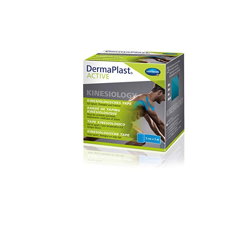 Dermaplast Active Kinesiology Tape 5 cm x 5 m Blue