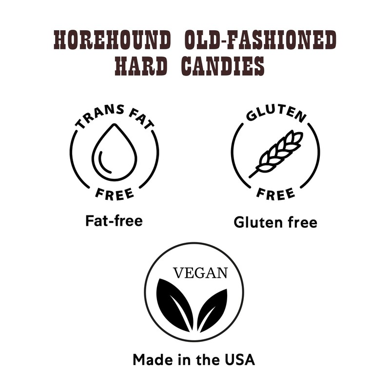 Claeys Horehound Hard Candy, 6 oz (Pack of 3)
