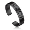 Bandmax Viking Bracelet Rune Bracelet Men Women Stainless Steel Bangle