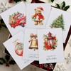 WenmthG Christmas Cards with Envelope Set of 10 - Christmas