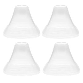 Replacement Baby Bottle Caps Compatible with Hegen Baby Bottles (Pack of 4)