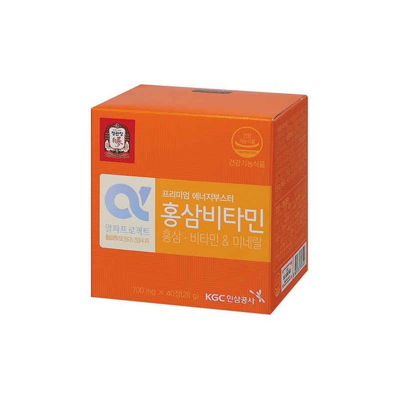 정관장 홍삼비타민(500mg*180정) Korean Red Ginseng Vitamin (500mg*180 tablets)