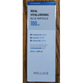 Wellage Real Hyaluronic Blue Ampoule 100 100ml 3.38oz