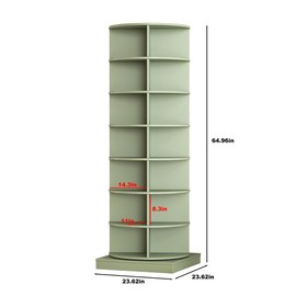7 Tier Rotating Shoe Rack Tower, 360° Spinning Shoe Rack, Free Standing Handbag Shoes Closet Organization Can Hold 28 Pairs of Shoes for Entryway Circular Shoe Shelf Storage for Living Room