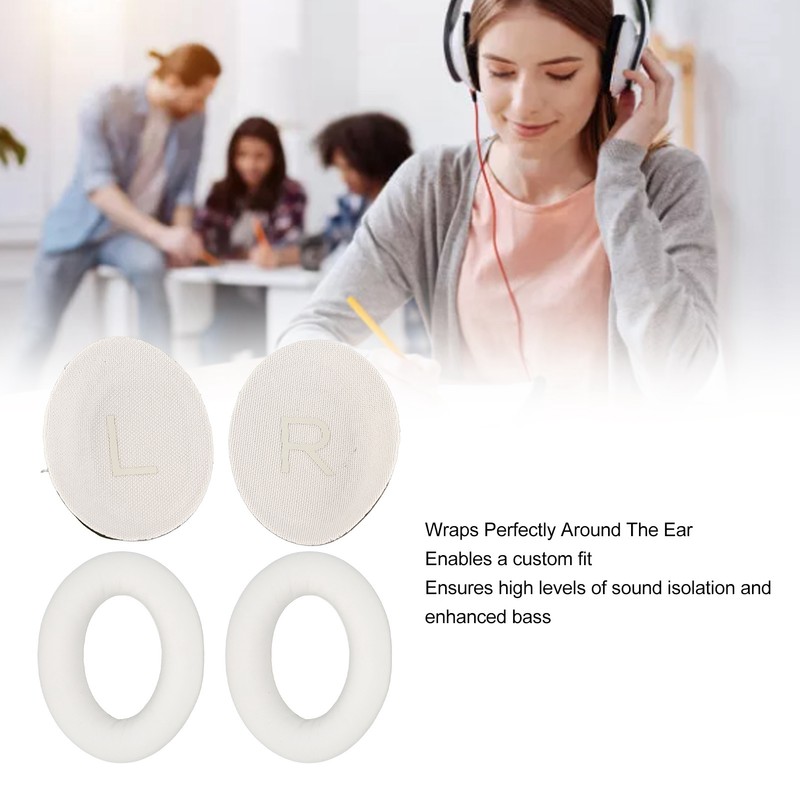 Headset Ear Cushions Soft Noise Insulation Replacement Wireless Headphone Earpads