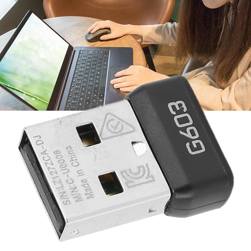 USB Receiver for G603 2.4G Wireless Mouse, 2.4GHz Wireless Technology,
