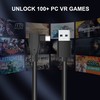 SURFOU 2 x Virtual Reality Headset Cable for Oculus Quest
