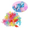 100Pcs Small Baby Pacifiers Acrylic Pacifier Birthday Soothing Mini Color
