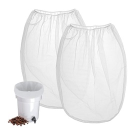 GRONGU Cold Brew Coffee Filter Bag Compatible With Toddy Cold Brew System Strainer Bag for 5 Gallon Commercial Brewers, Washable & Reusable - 2 Pack