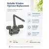 Ruigrit Casement Window Operator Split Arm, Non-Handed Compatible with Andersen