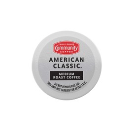 Community Coffee Compatible with Keurig 2.0 K-Cup Brewers Coffee Pods, American Classic, 96 Count