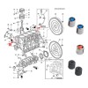 6pz Juego Valvula Check Flujo Aceite Cruze Sonic Trax
