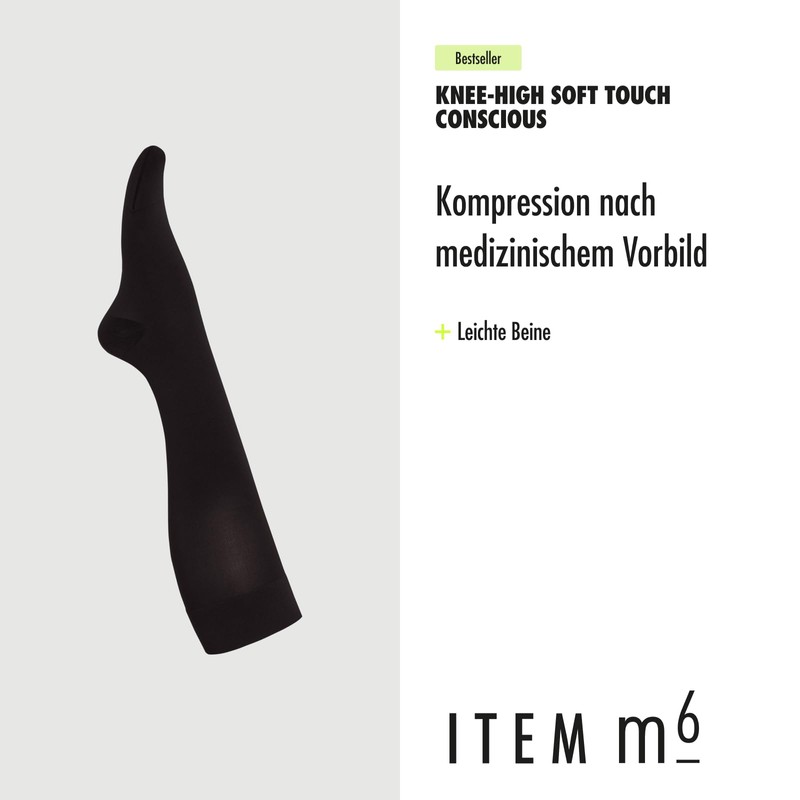 ITEM m6 - Knee Socks with Compression for Women, 50