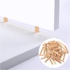 Pack of 500 Assorted Wooden Dowels, M6 Wooden Plugs Dowel