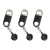 Retractable Flat Beer Bottle Opener with Belt Clip for Bartenders,Waiter