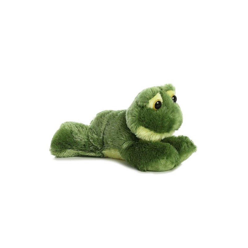 Aurora® Adorable Mini Flopsie™ Frolick Frog Stuffed Animal - Playful