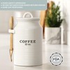 Barnyard Designs Coffee Canister for Kitchen Counter, Decorative Ceramic Coffee