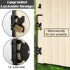 24" Heavy Duty Cane Bolt Gate Drop Rod Gate Drop