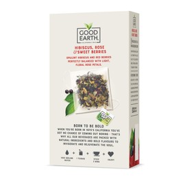 Good Earth Sensorial Hibiscus, Rose & Sweet Berries Herbal Tea, 15 Count (Pack of 5)