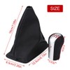 5 Speed Gear Shift Knob Gearstick Gaiter Boot for Toyota