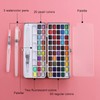 Watercolour Paint Set, 72 Colours, Portable, Vibrant Colours, Solid Watercolour