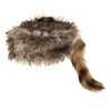 Daniel Boone & Davy Crockett Style Raccoon Hat - Synthetic