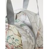 Legami Folding Travel Bag, Print: Map
