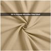 Microfiber Fitted Sheet Double - Plain Bed Sheets - Deep