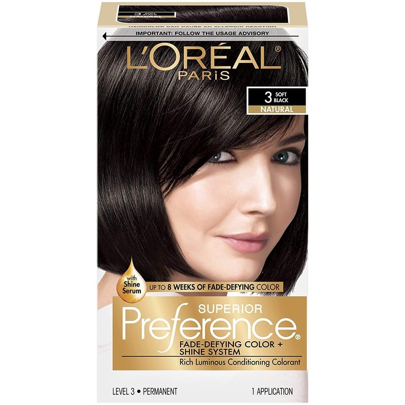 L'Oreal Paris Superior Preference Hair Color Soft Black