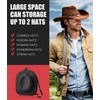 Livelab Hat Box for Travel - Crush Proof Cowboy Hat